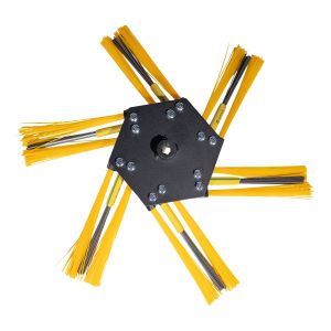 PRO-22 OBM7 Onkruid-veegborstelset met bevestigingsplaat